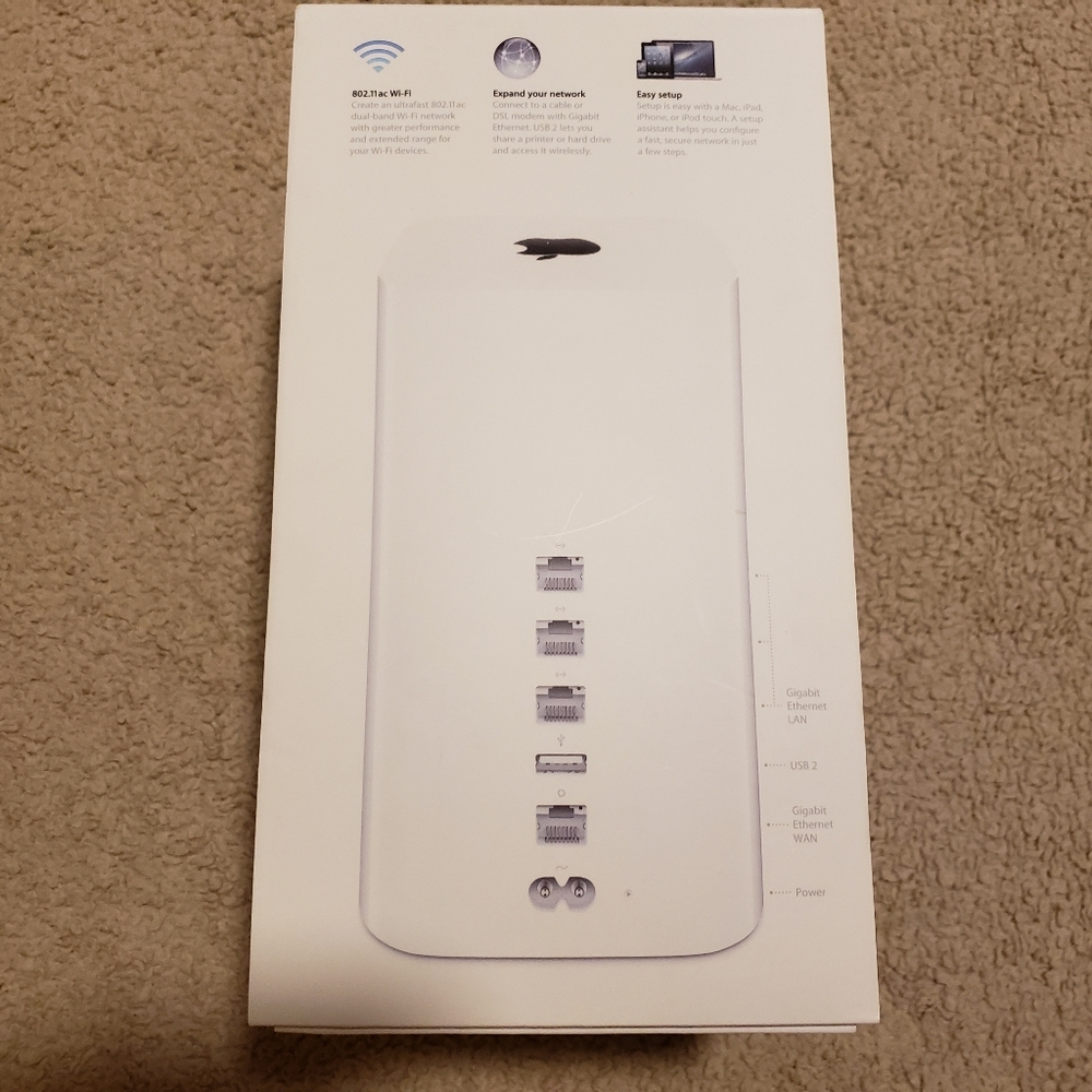 Apple Airport Extreme Wireless Router - Picture 3 of 4